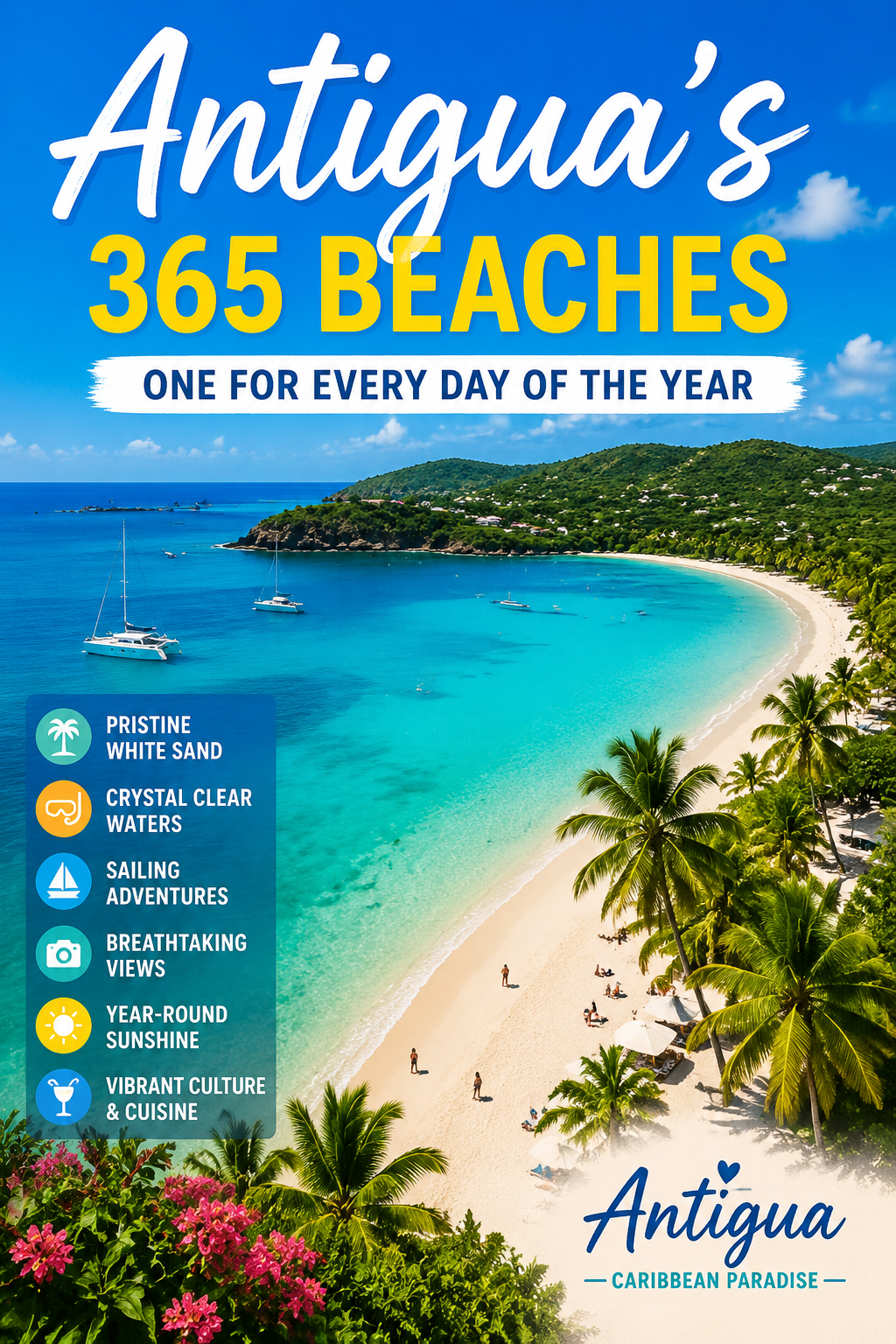 Antigua 365 beaches