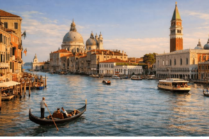 Venice Canals and Gondolas