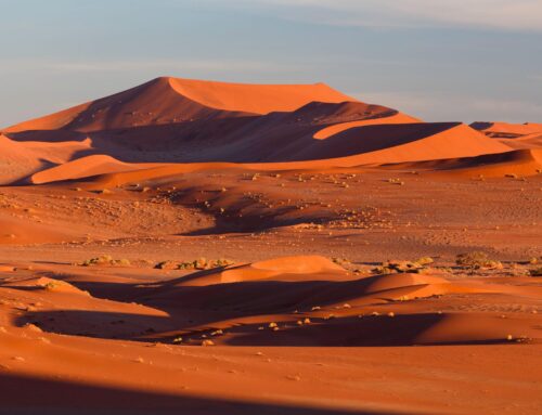 Namibia’s Sossusvlei: Towering Red Dunes in the Namib Desert