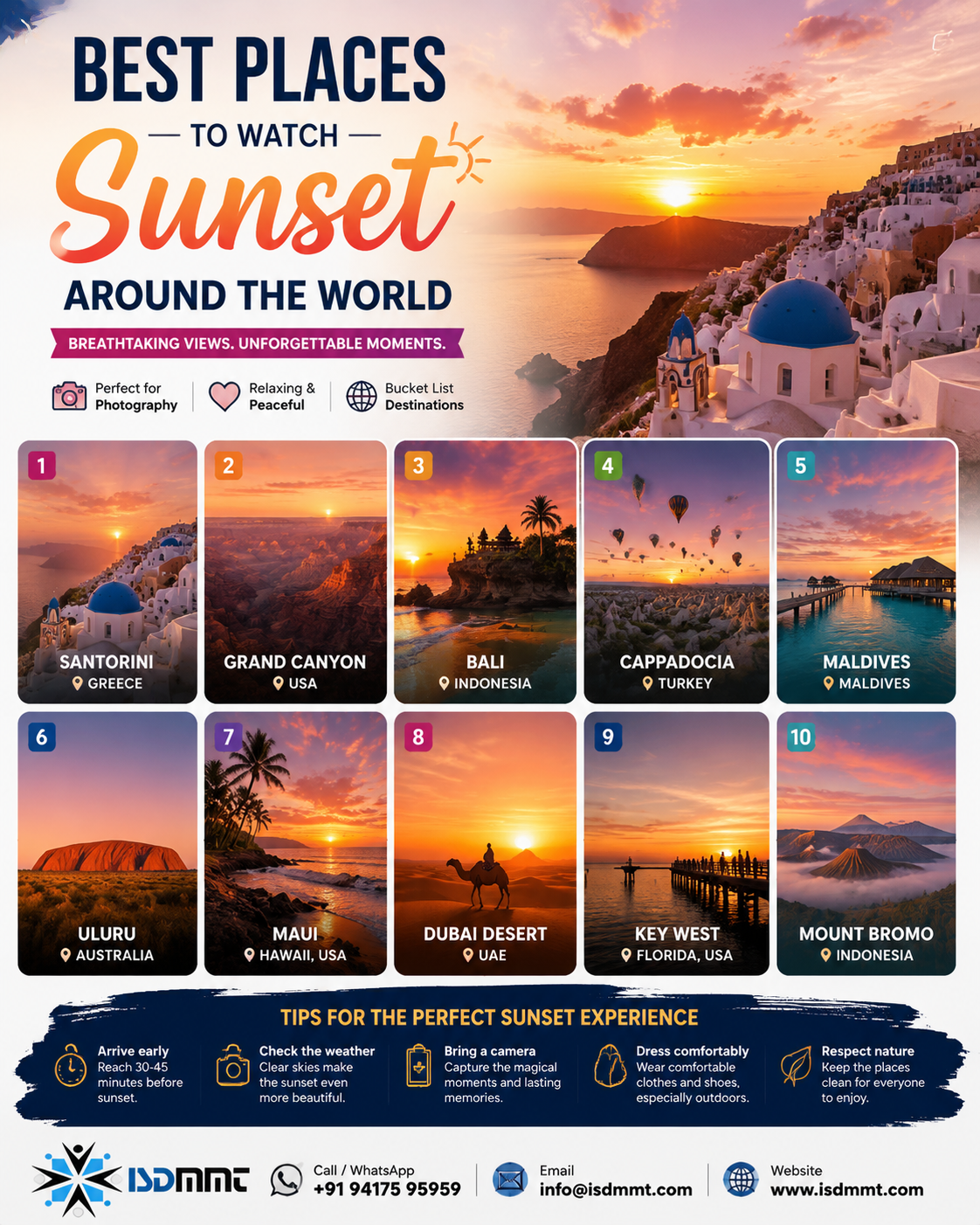 Best Places to Watch Sunset