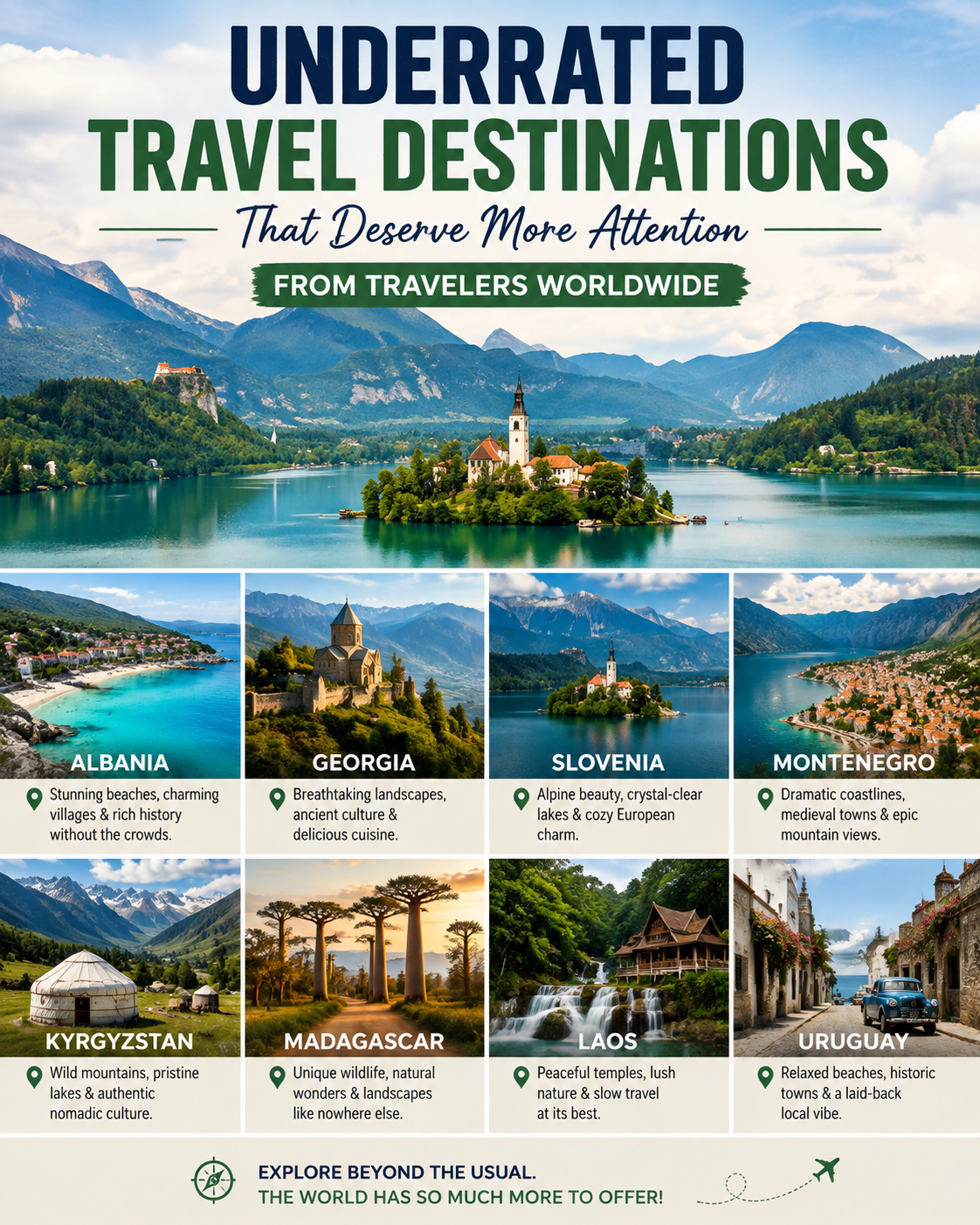 underrated travel destinations