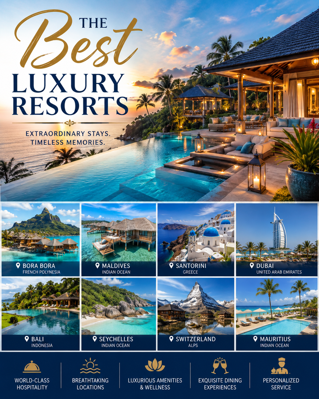 best luxury resort